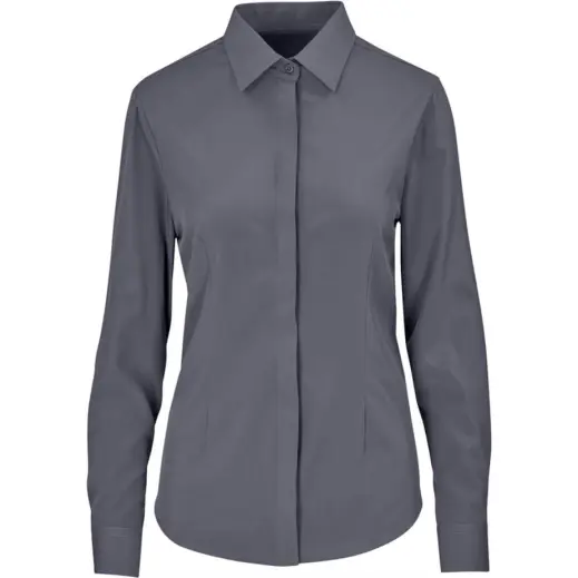 Ladies Long Sleeve Alex Varga Sorrento Shirt Charcoal